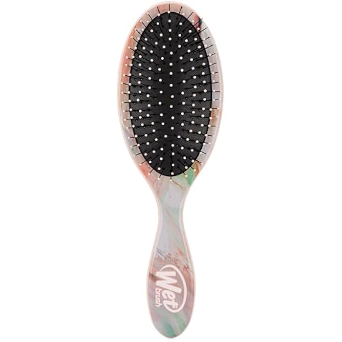 Wet Brush Original Detangling Hair Brush, Rose (Liquid Fluidity) - Ultra-Soft IntelliFlex Bristles - Detangler Brush Glide Through Tangles With Ease For All Hair Types - Wet & Dry Hair